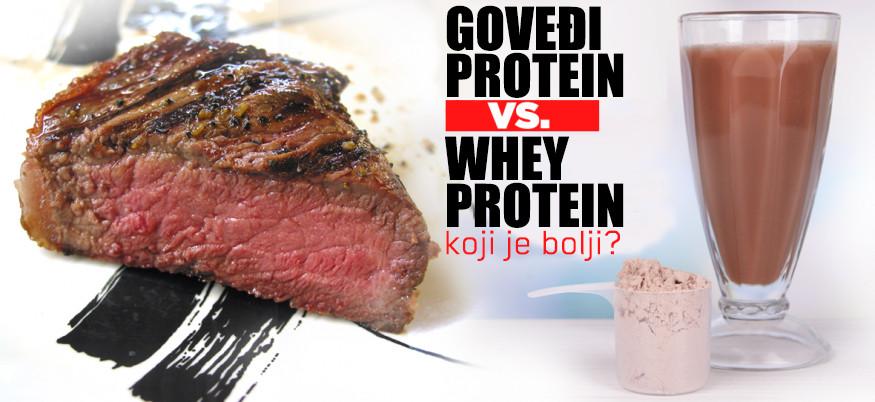 Goveđi (Beef) protein VS Whey protein