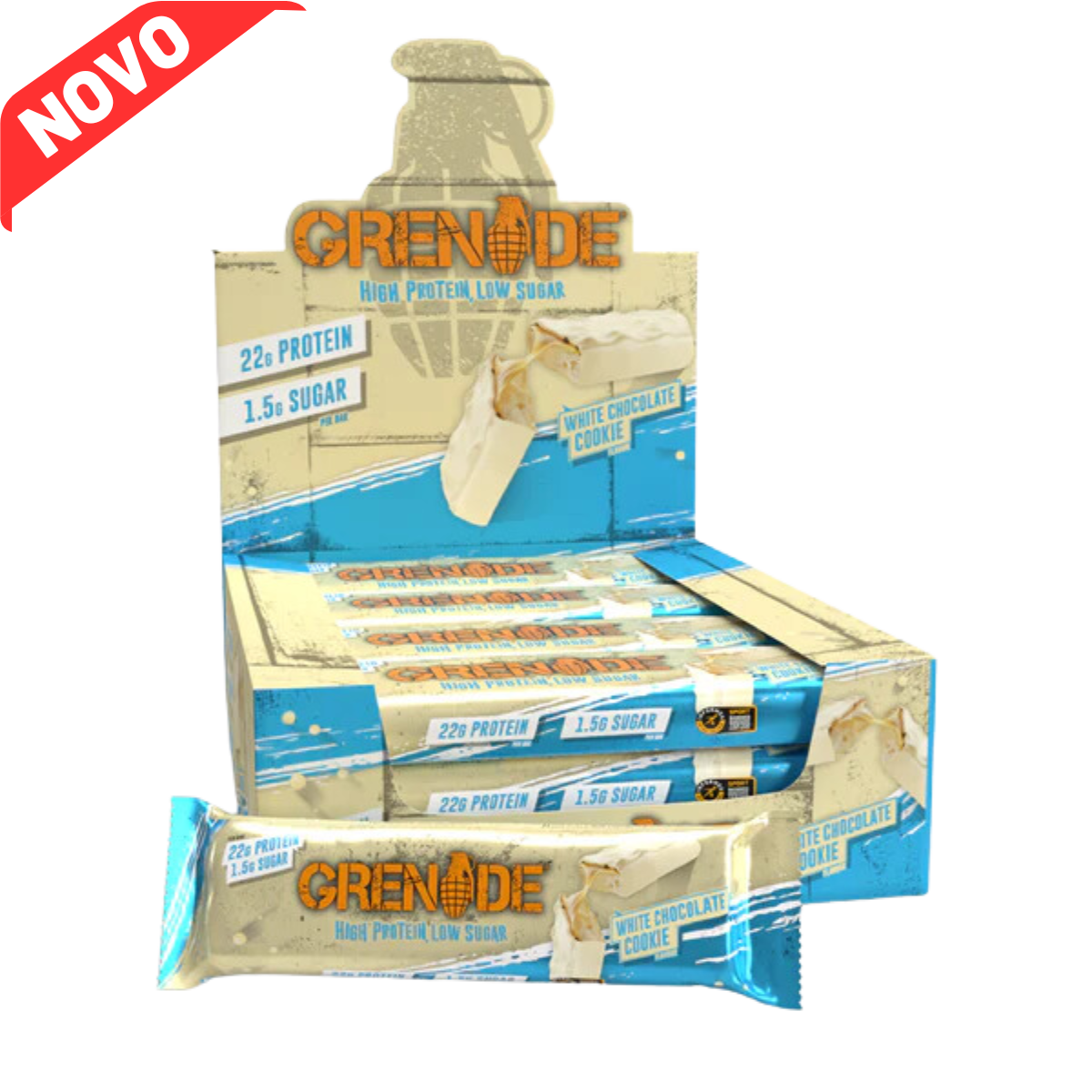 Grenade Protein Bar White Chocolate Cookie