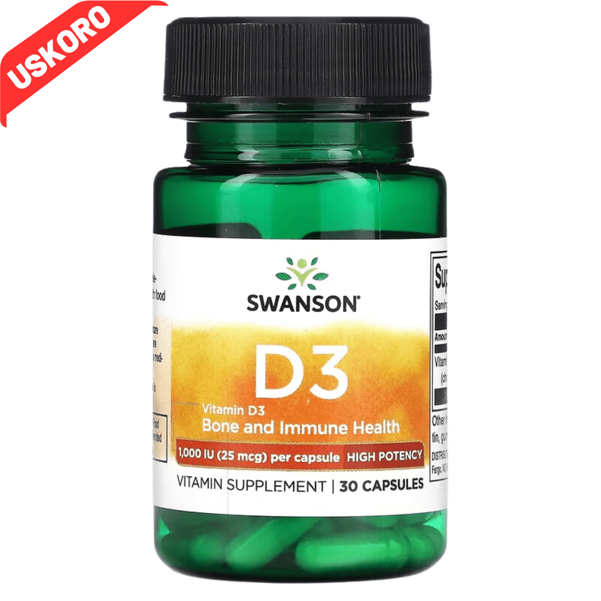 Swanson Vitamin D3