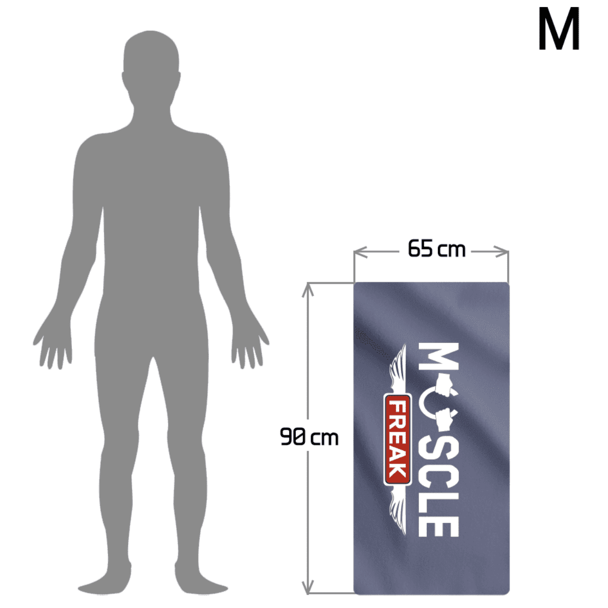Muscle Freak peškir od mikrovlakana - 5