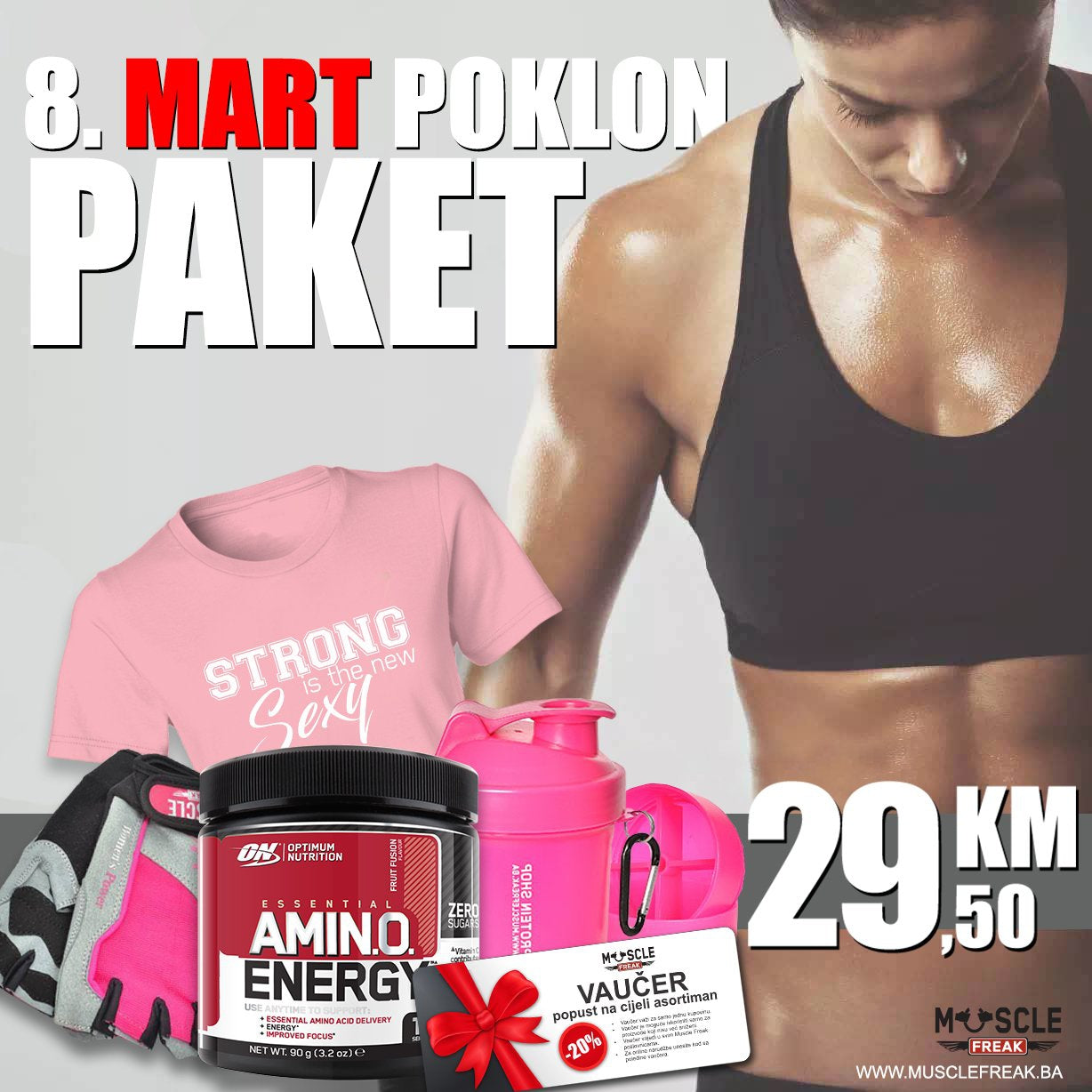 8. Mart POKLON PAKET-Muscle Freak