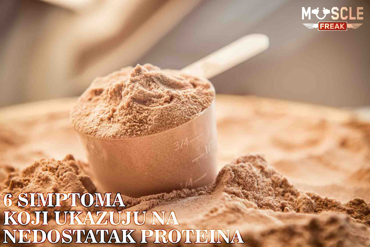 6 SIMPTOMA KOJI UKAZUJU NA NEDOSTATAK PROTEINA-Muscle Freak