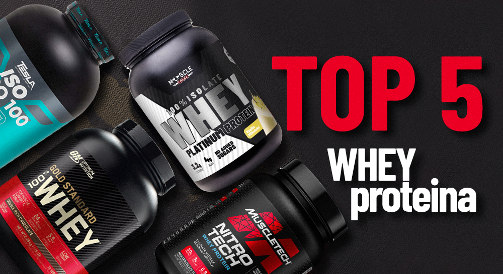TOP 5 WHEY proteina