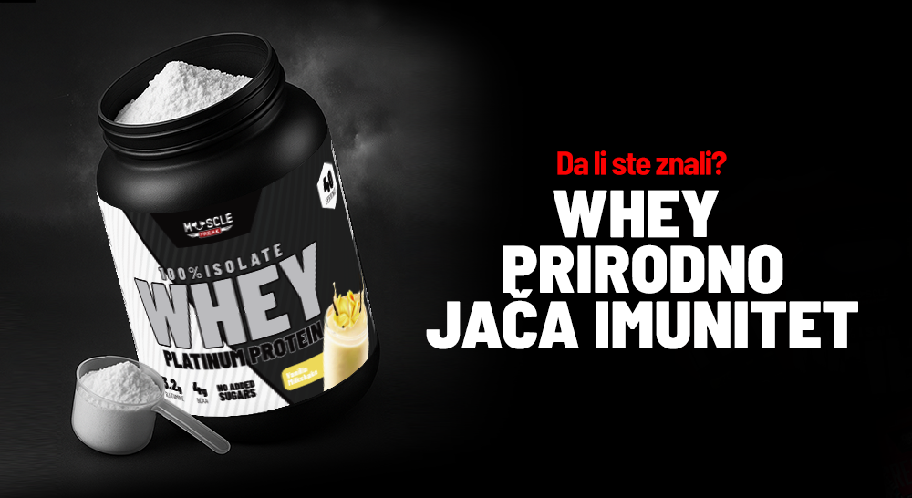 Whey prirodno jača imunitet - da li ste znali?