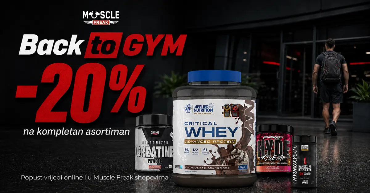 back to gym -20% - muscle freak