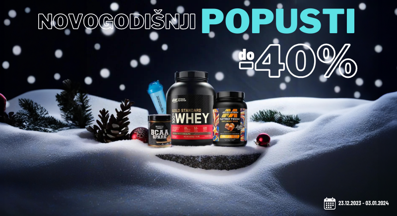 🎅📣Ho ho ho! Novogodišnje sniženje u Musclu Freak-u je stiglo🎄🎉!