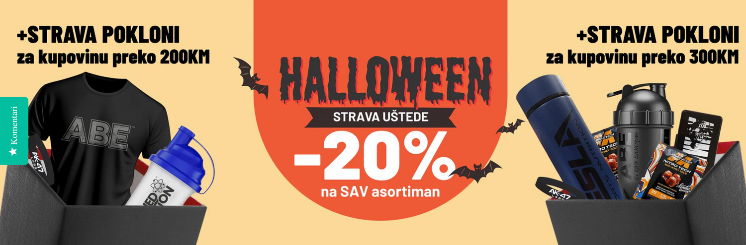 Strašne Halloween Uštede u Muscle Freak-u!
