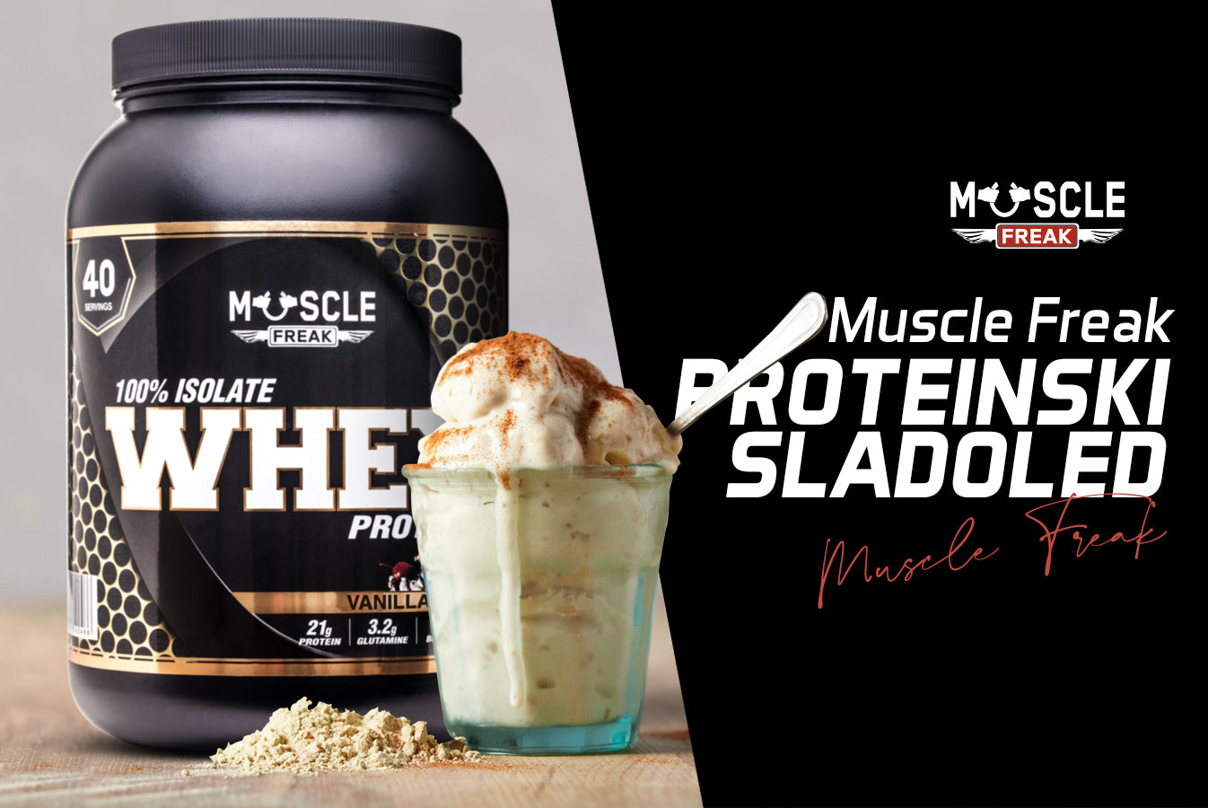 Muscle Freak Proteinski sladoled