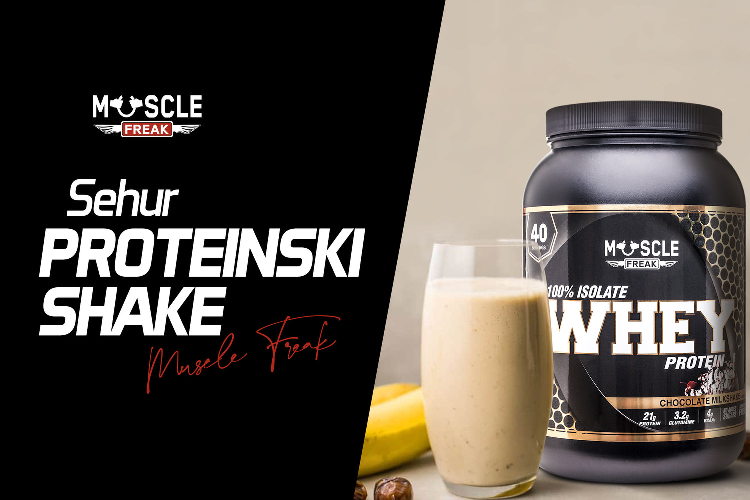 Sehur proteinski shake