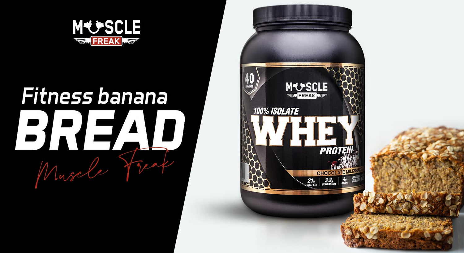 Fitness banana bread