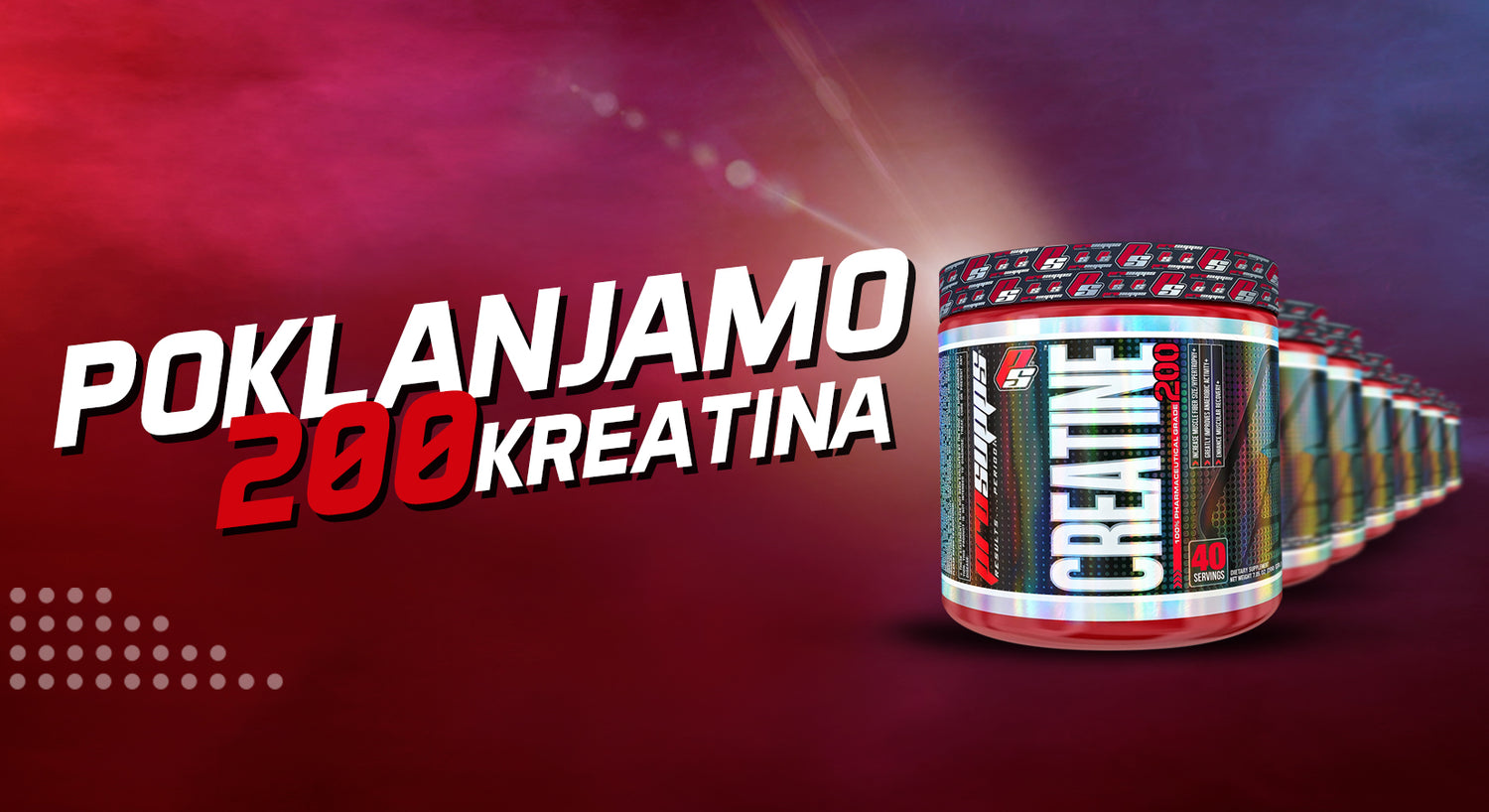 Poklanjamo 200 KREATINA
