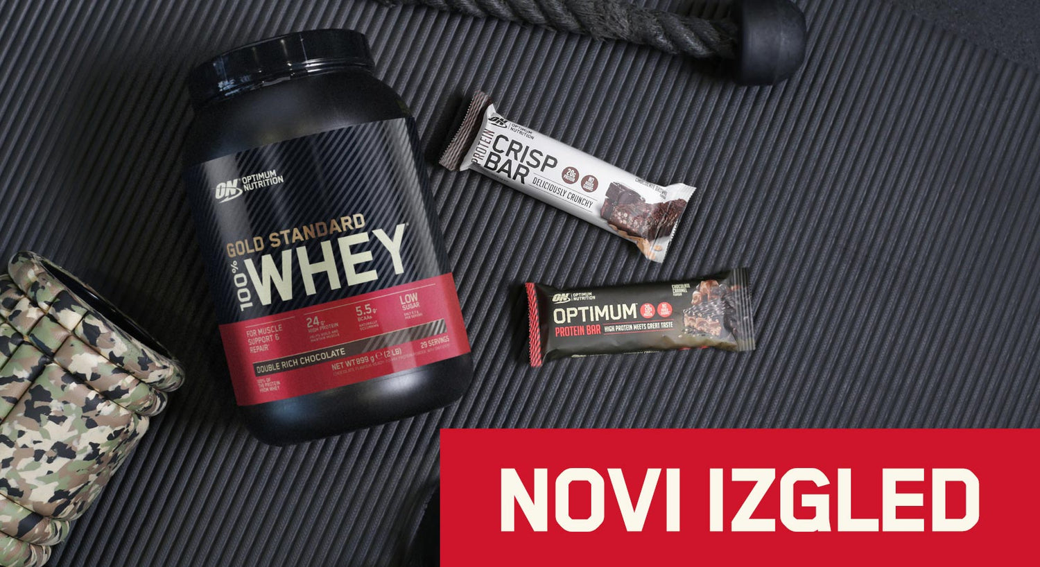 Novi izgled Optimum Nutrition proizvoda