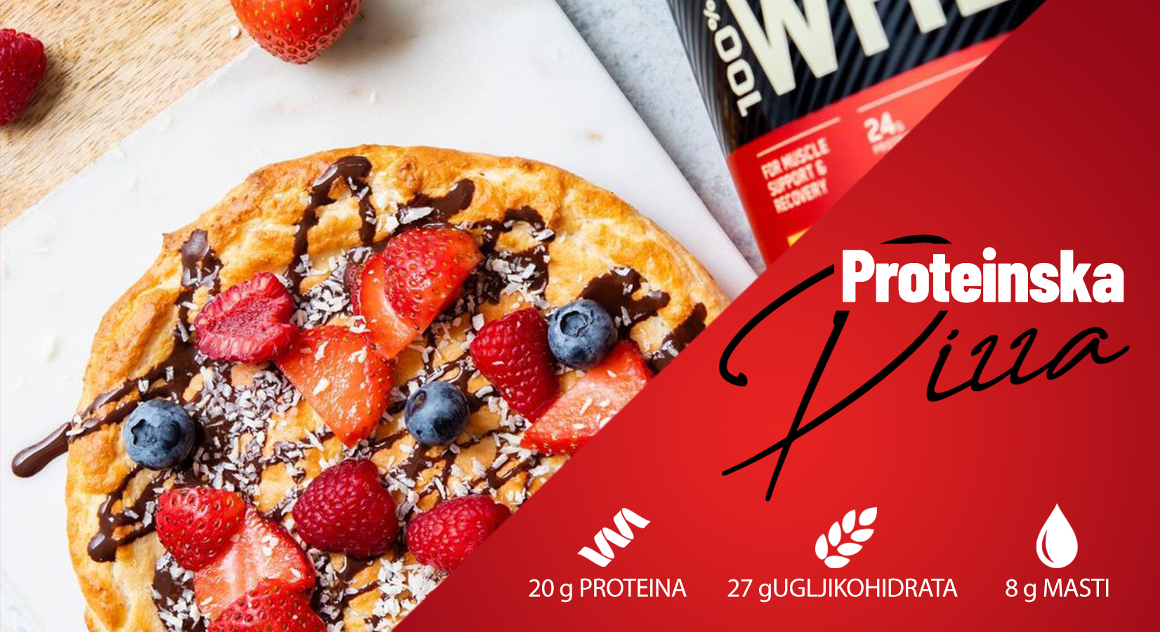 Optimum Nutrition slatka proteinska PIZZA