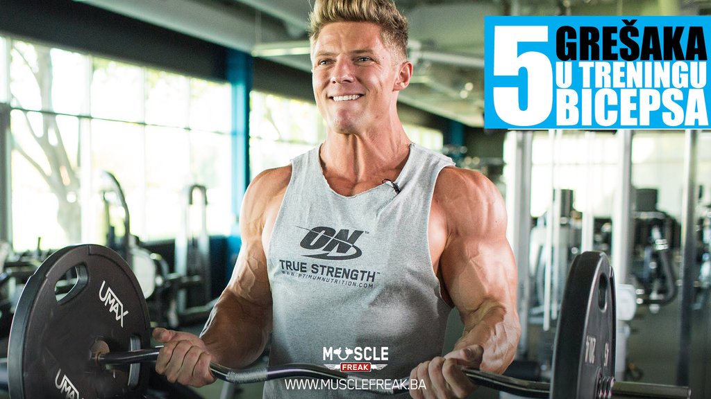 5 najčešćih grešaka kod treninga bicepsa