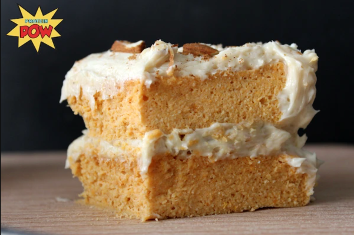 Nevjerovatna proteinska torta od slatkog krompira sa dodatkom glazure od proteina cimeta