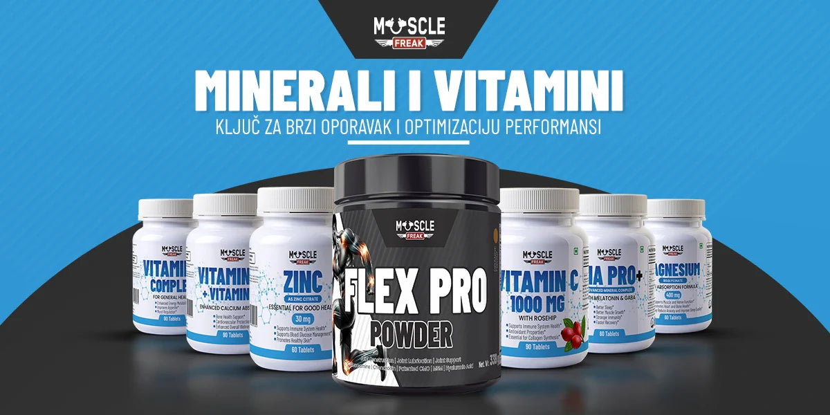 Muscle Freak Flex Pro, Vitamini i Minerali Blog Post