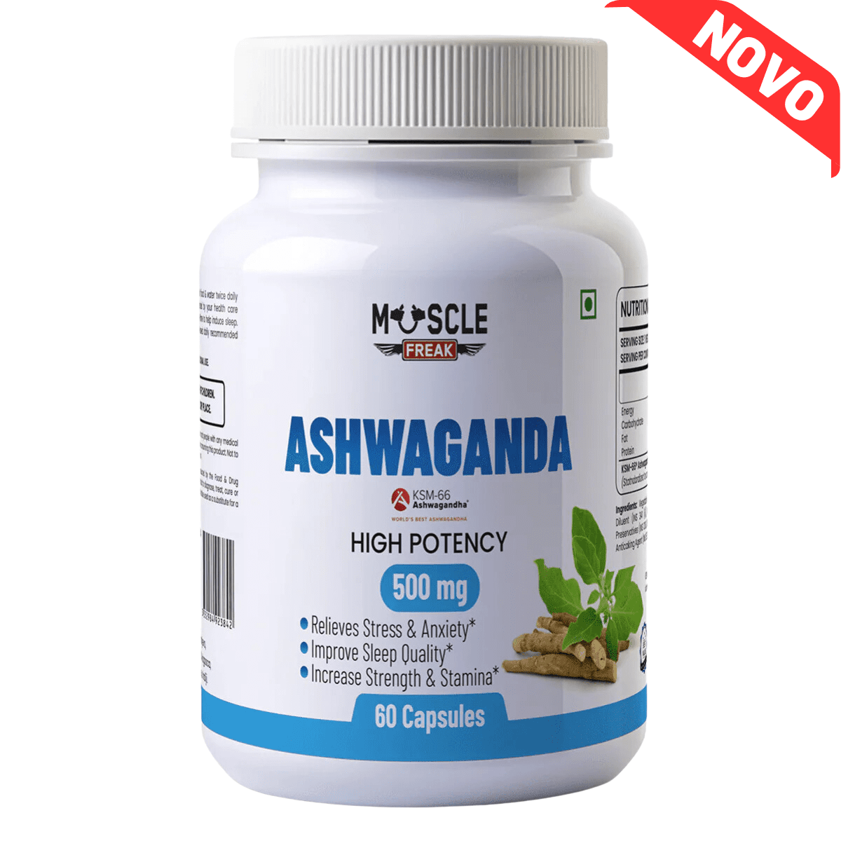 Muscle Freak Ashwagandha KSM-66 | Muscle Freak