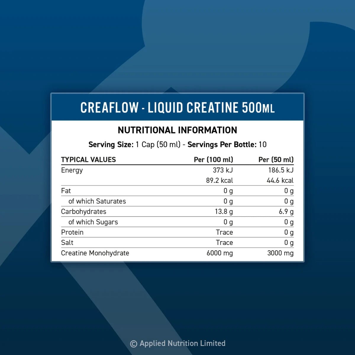 Applied Nutrition CreaFlow™ Pure Liquid Creatine | Muscle Freak