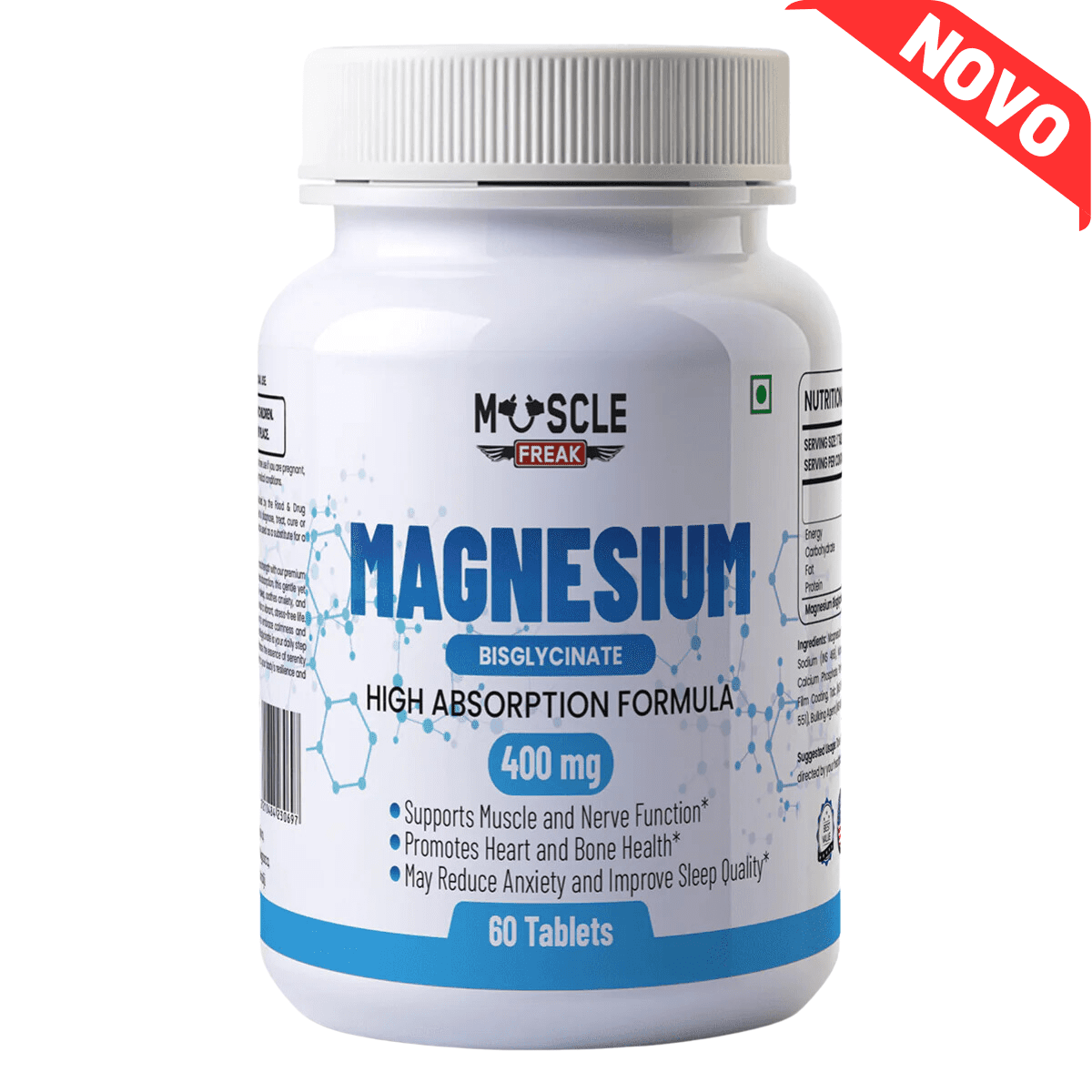 Muscle Freak Magnesium Bisglycinate | Muscle Freak