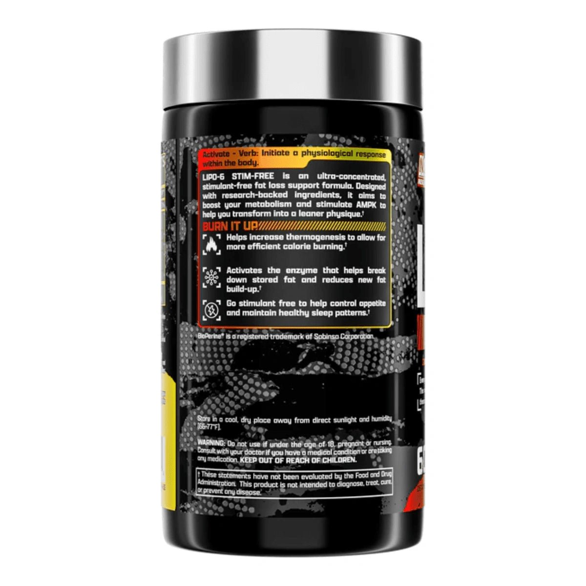 Nutrex Lipo 6 Stim-Free | Muscle Freak