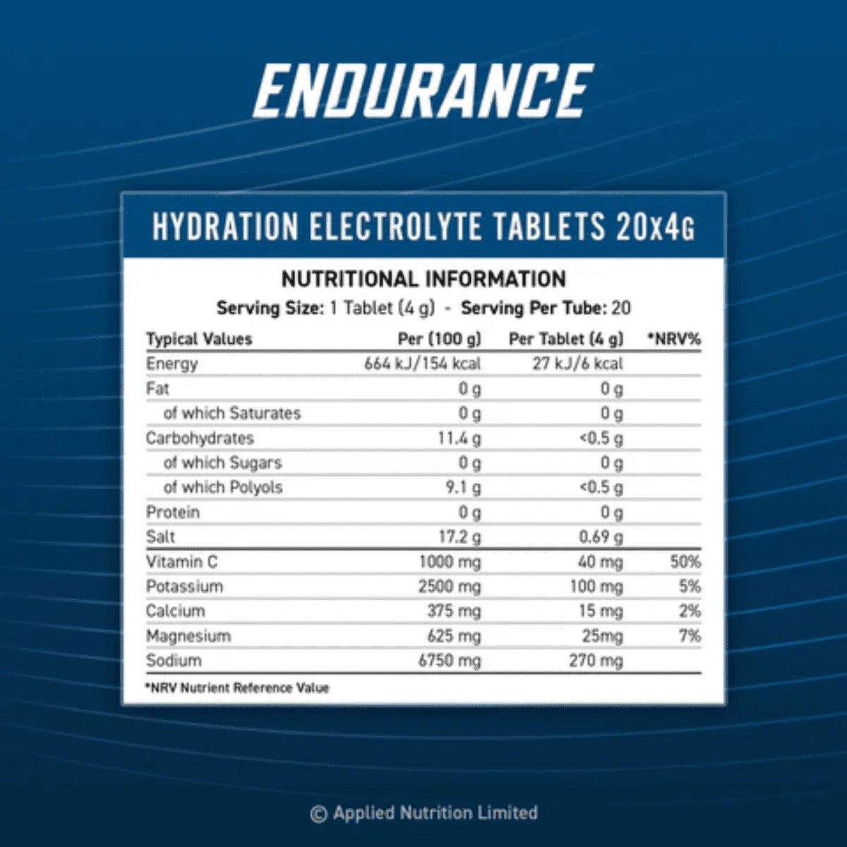 Applied Nutrition Endurance Hydration Electrolyte | Muscle Freak