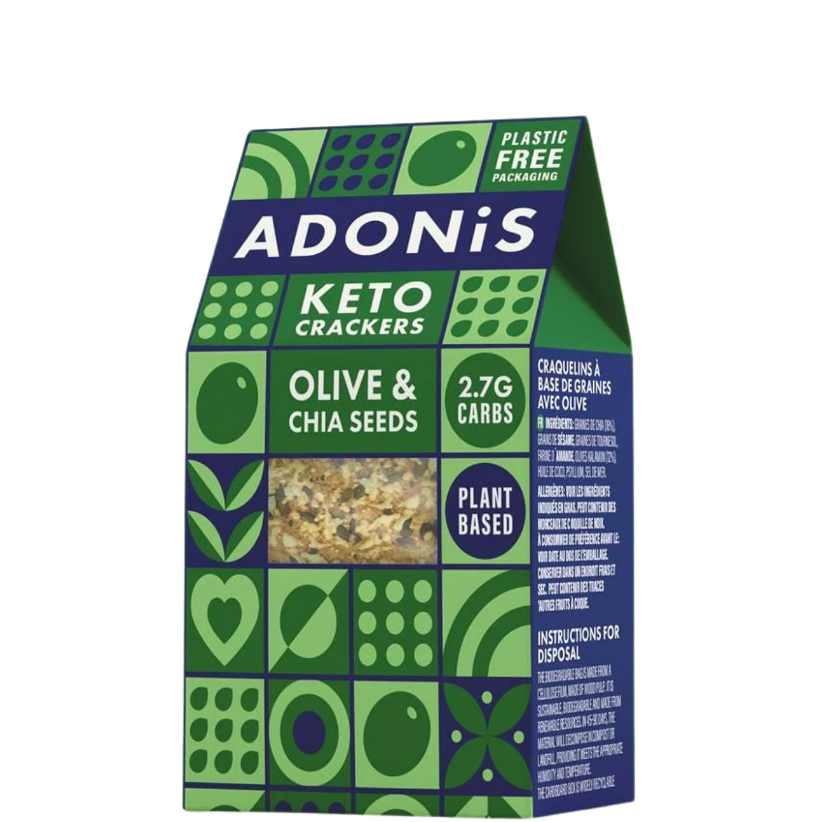 ADONiS Keto Crackers - Muscle Freak