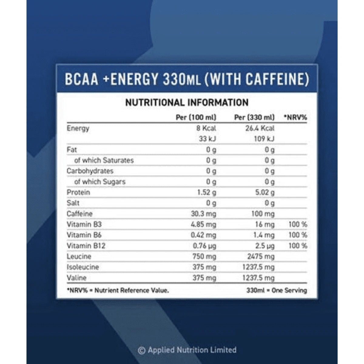 Applied BCAA RTD +Kofein 330ml | Muscle Freak