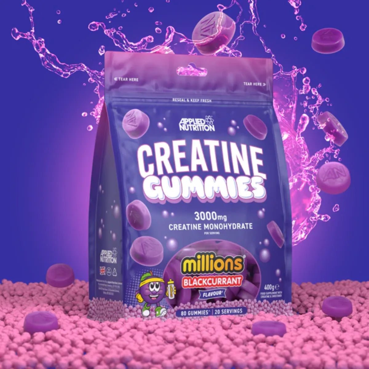 Applied Nutrition Creatine Monohydrate Gummies 