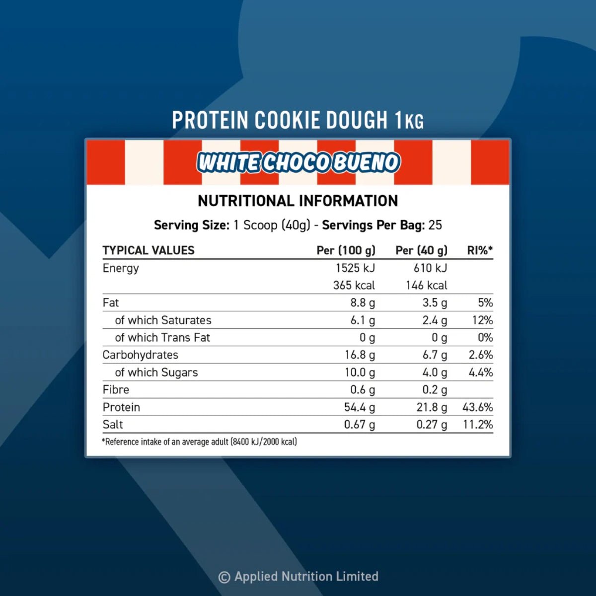 Applied Nutrition Protein Cookie Dough Dessert