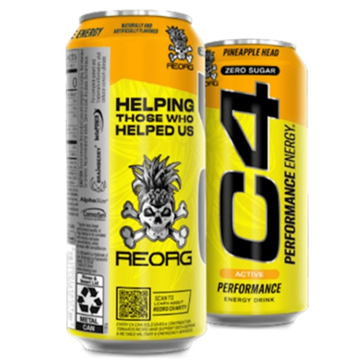 C4 Performance Energy Pineapple Head