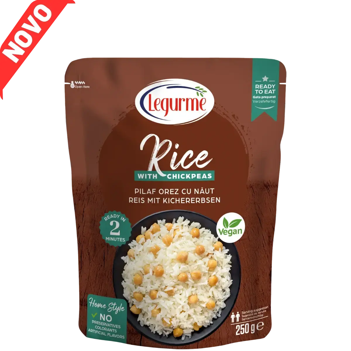 Legurme Rice with Chickpeas - Muscle Freak