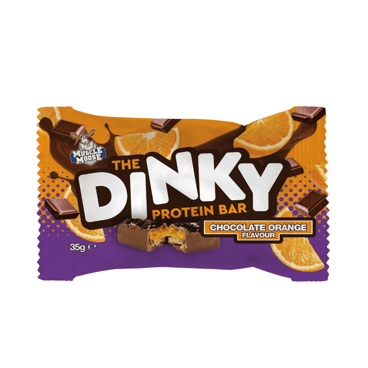 Moose Dinky Bars Chocolate Orange