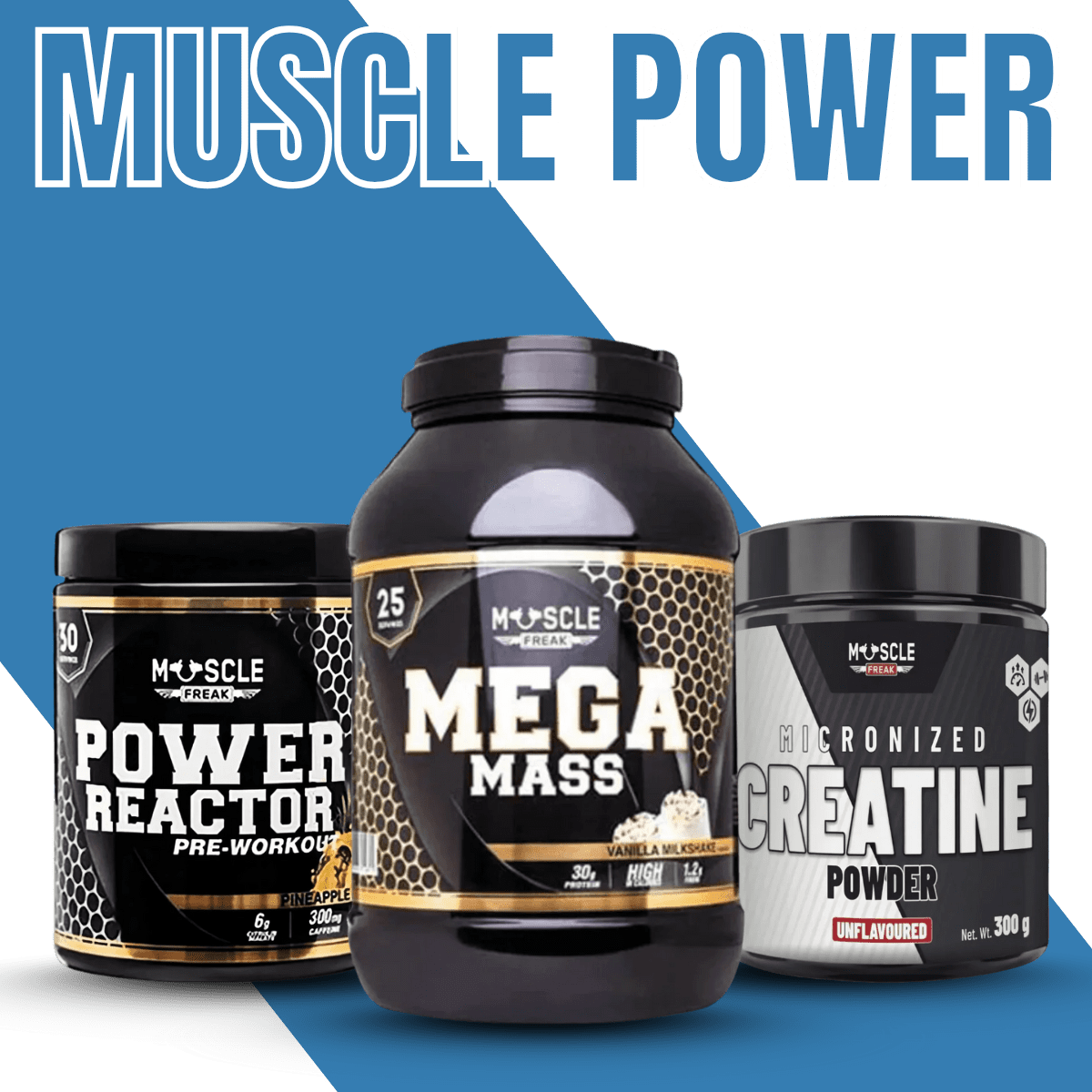 Muscle Freak Muscle Power Bundle - Muscle Freak