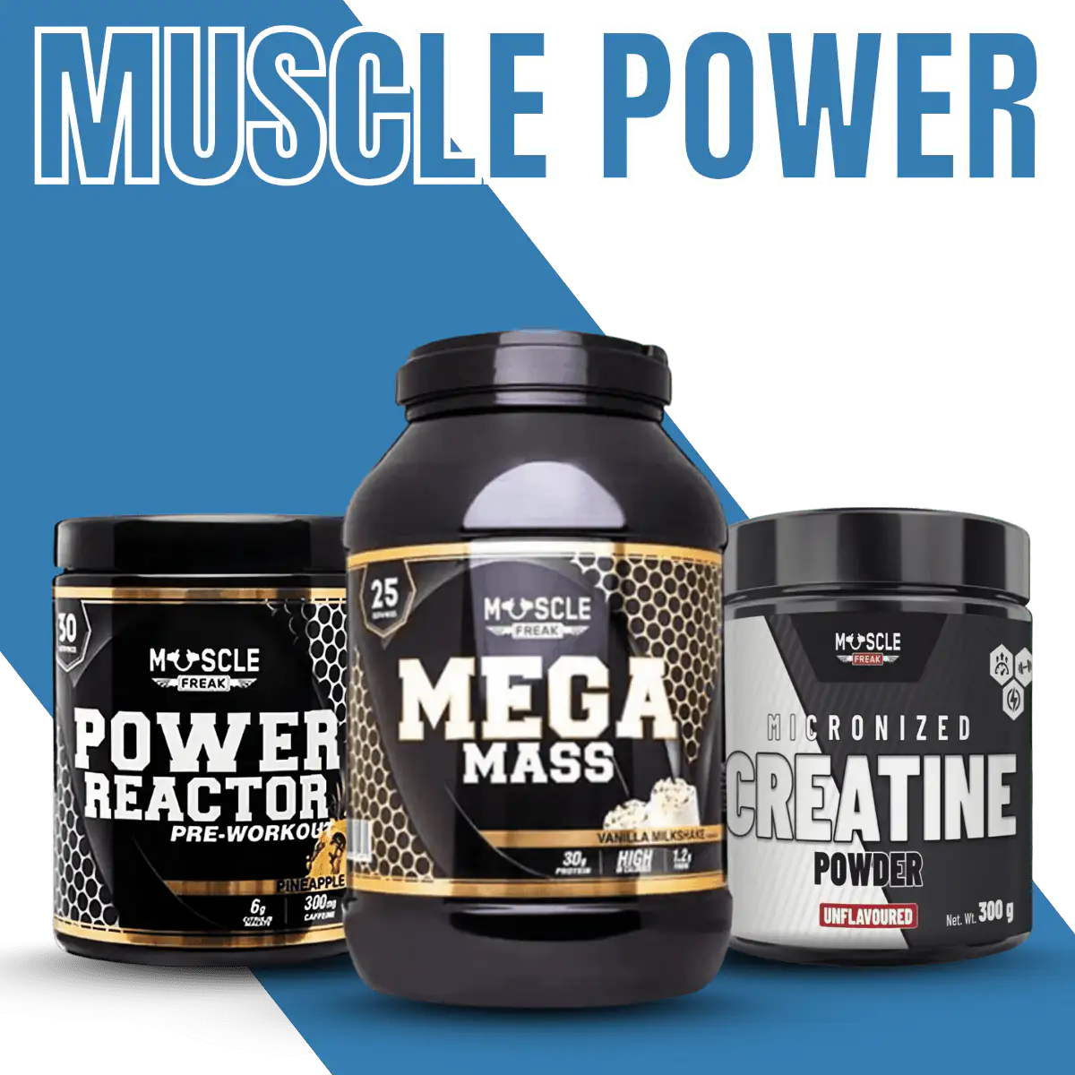 Muscle Freak Muscle Power Bundle - Muscle Freak