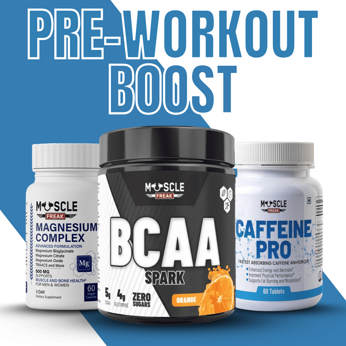 Muscle Freak Pre-Workout Boost Bundle - Muscle Freak