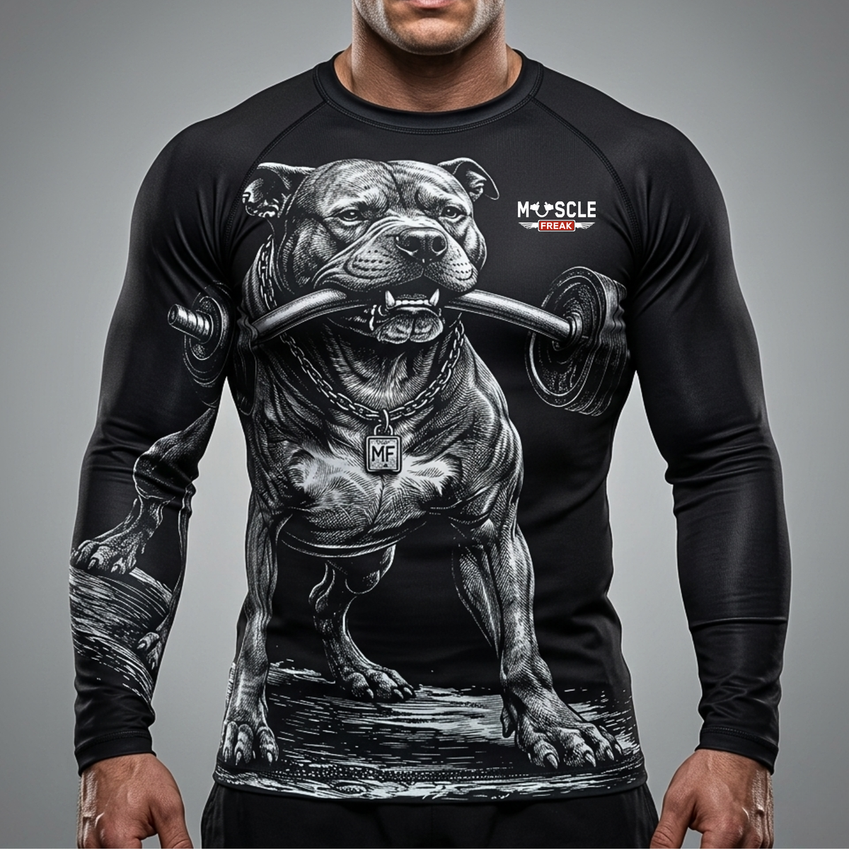 Muscle Freak Rashguard Bully Power - Muscle Freak