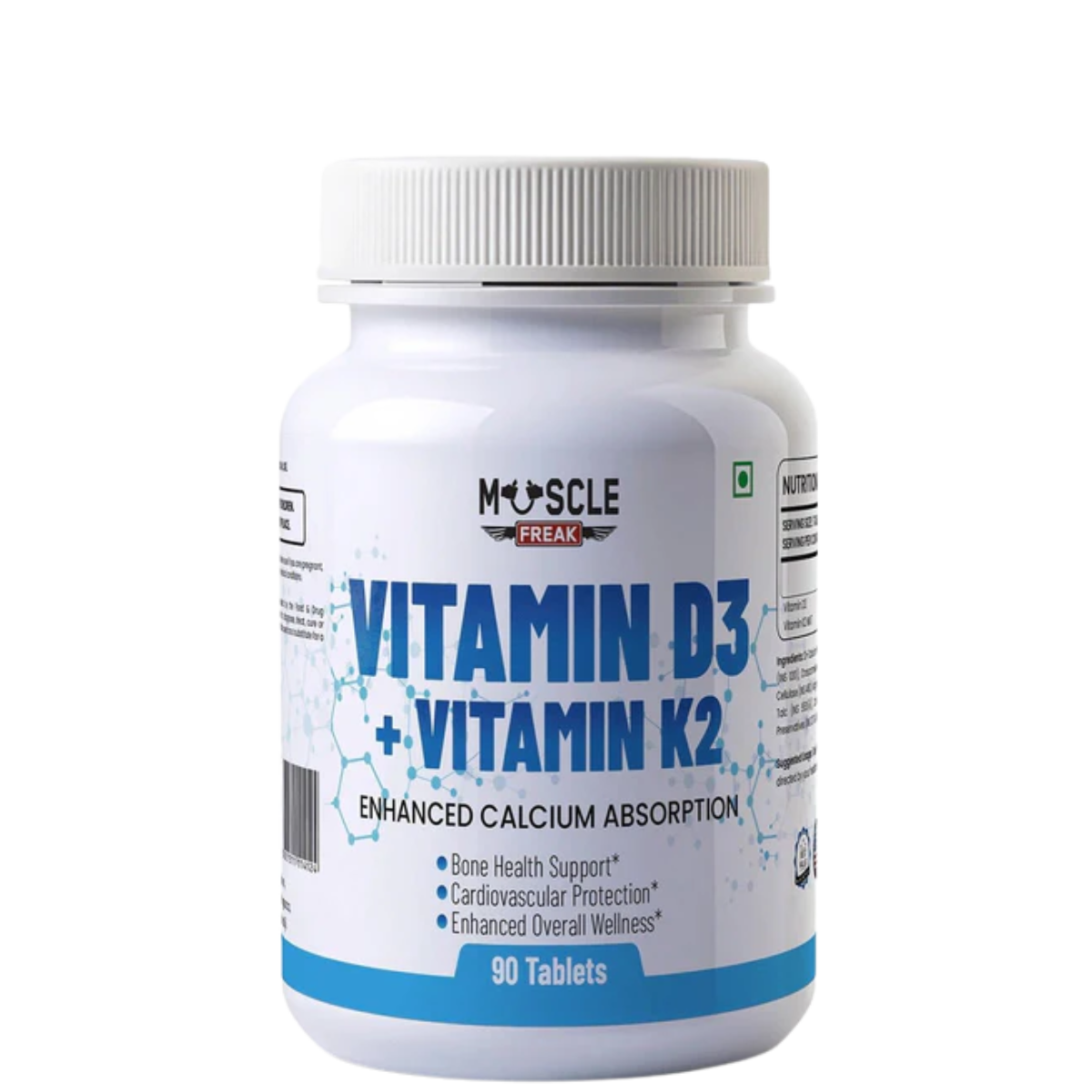 Muscle Freak Vitamin D3 + Vitamin K2 - Muscle Freak