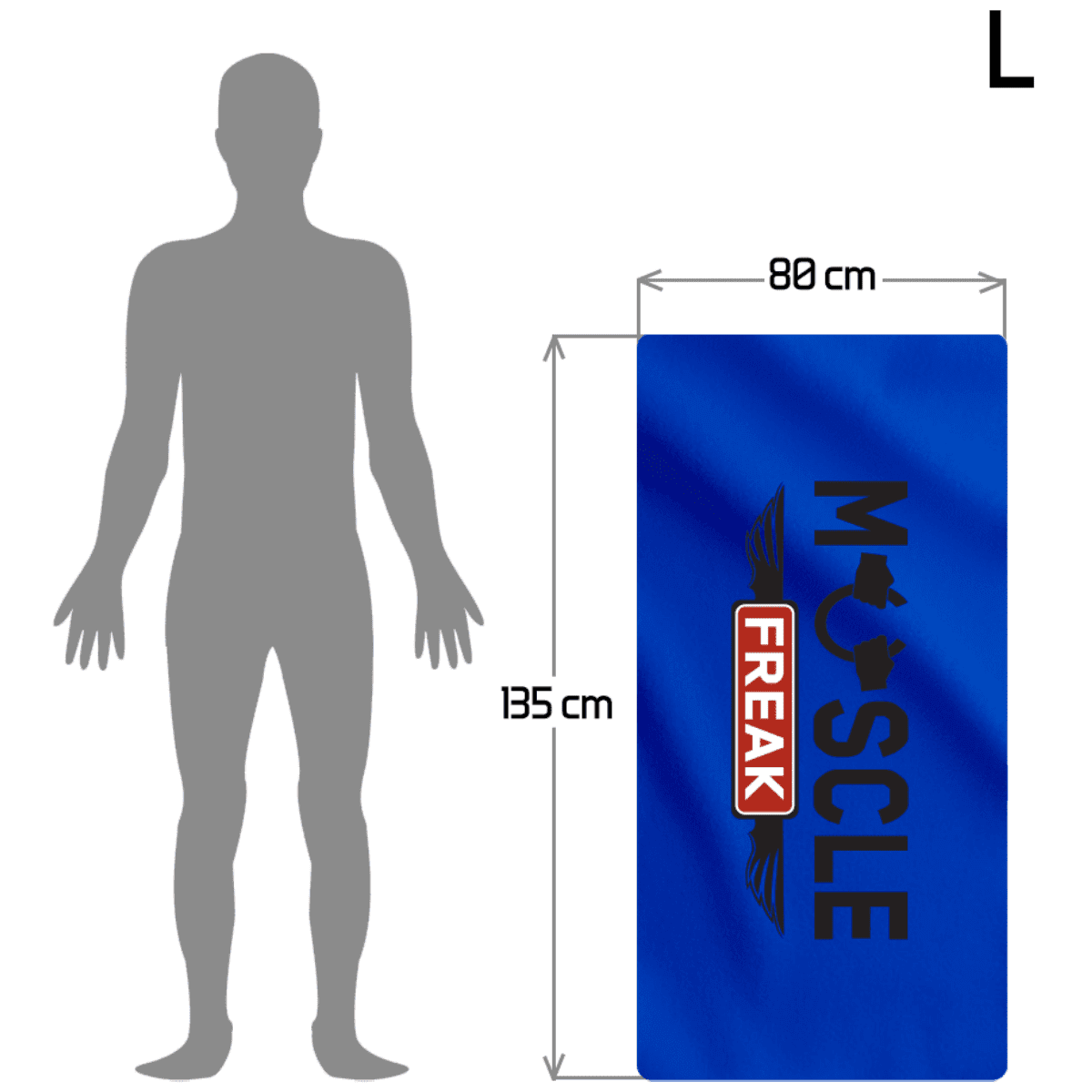 Muscle Freak peškir od mikrovlakana - 16