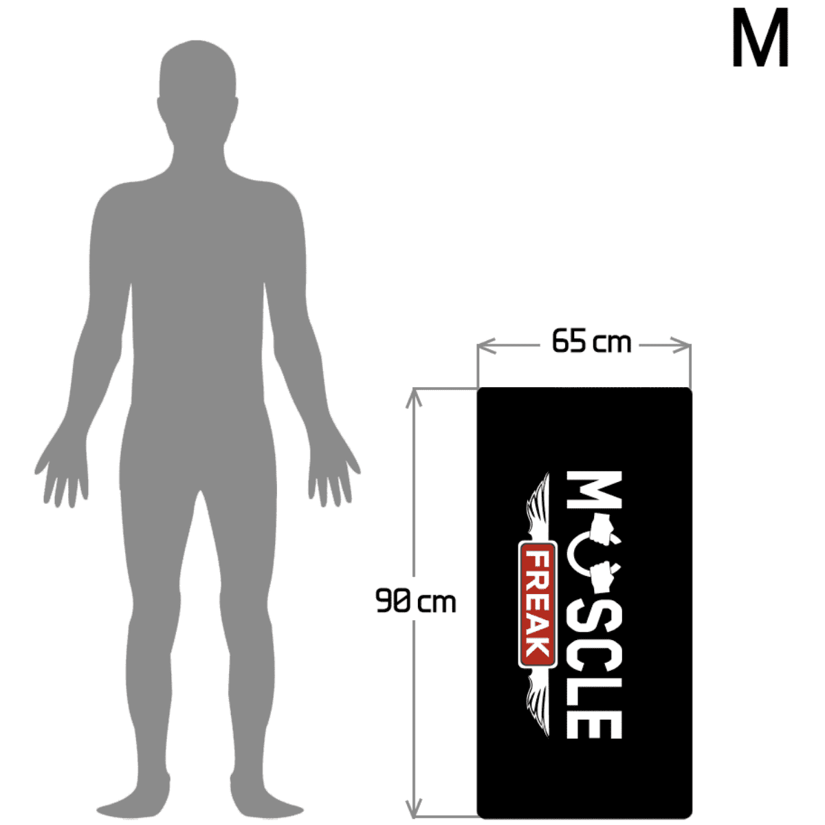 Muscle Freak peškir od mikrovlakana - 8