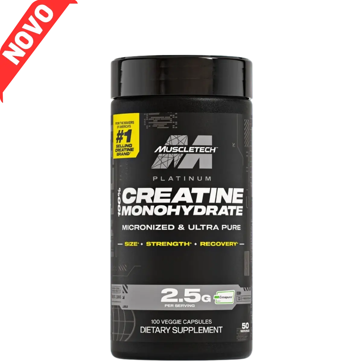 MuscleTech Platinum 100% Creatine Capsules - Muscle Freak