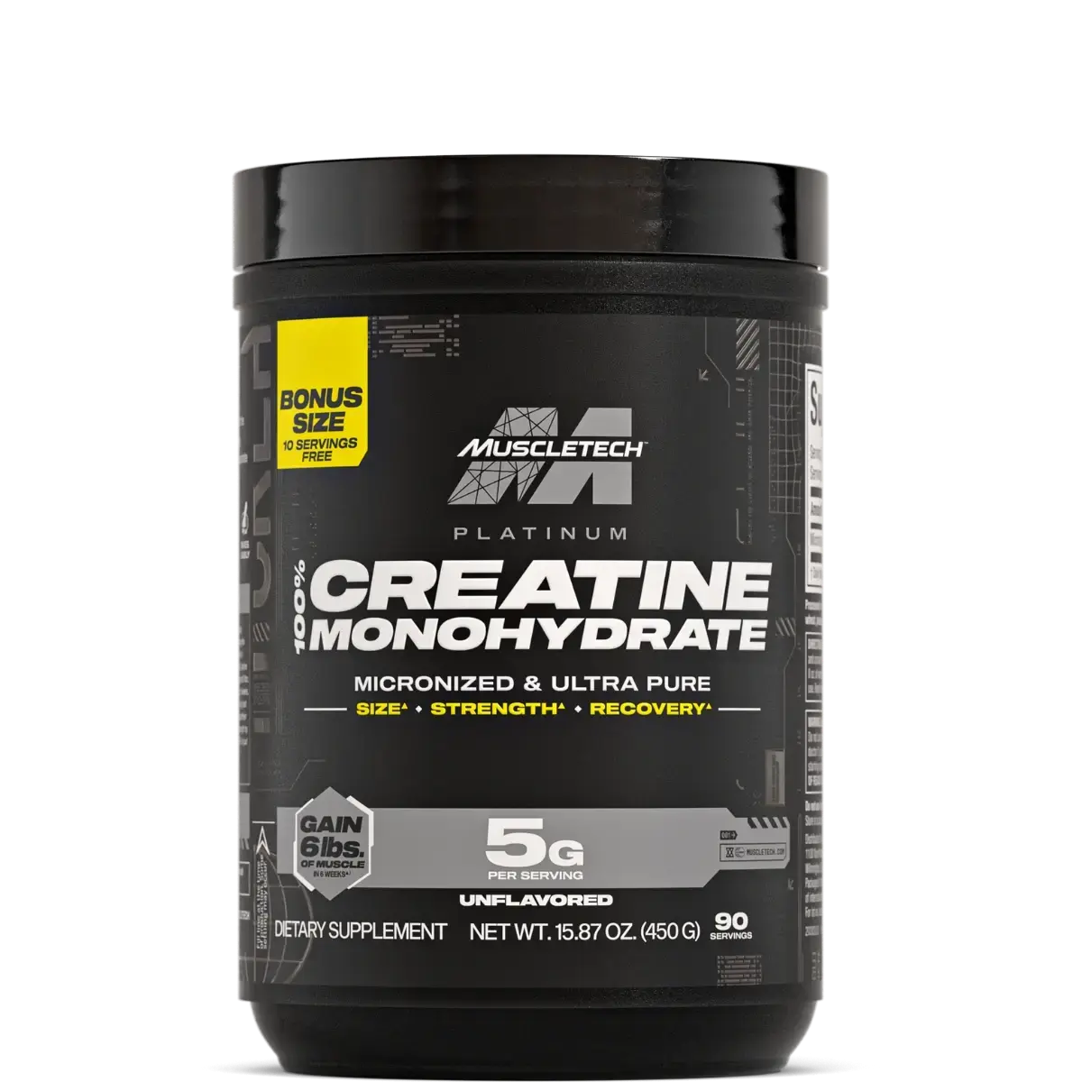 MuscleTech Platinum 100% Creatine Monohydrate - Muscle Freak