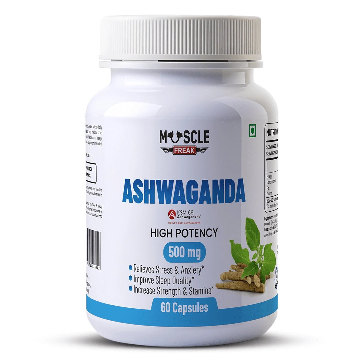 Muscle Freak Ashwagandha KSM-66