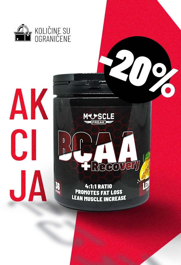 Muscle Freak BCAA Recovery Akcija -20%