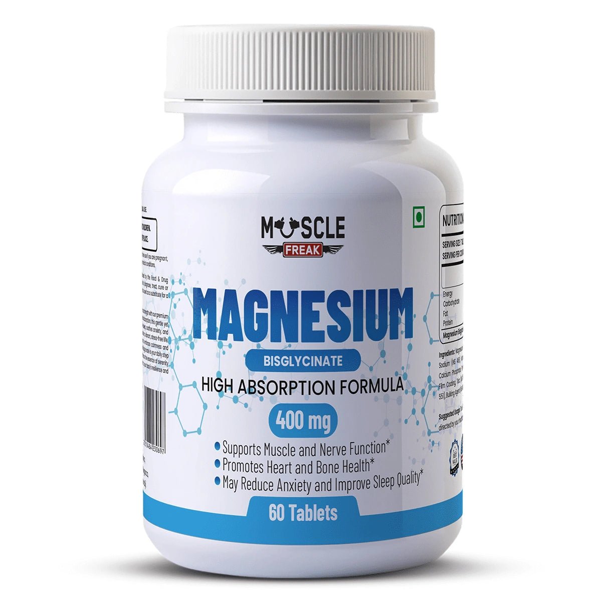 Muscle Freak Magnesium Bisglycinate | Muscle Freak