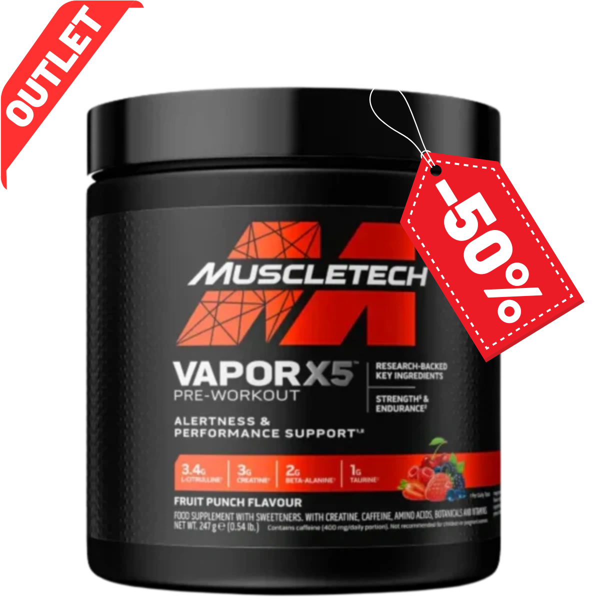 Muscletech Vapor X5 Next Gen -50% - Muscle Freak