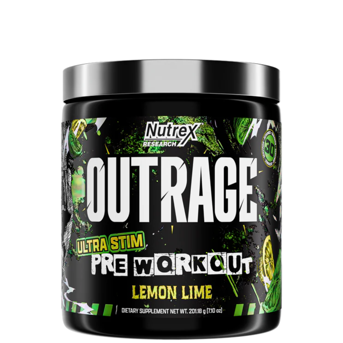 Nutrex Outrage Ultra Stim Pre-Workout - Muscle Freak