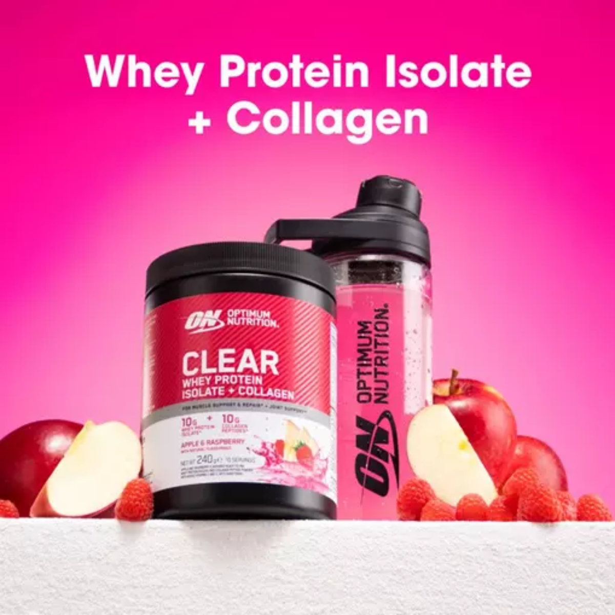 Optimum Nutrition Clear Whey Protein Isolate + Collagen - Muscle Freak