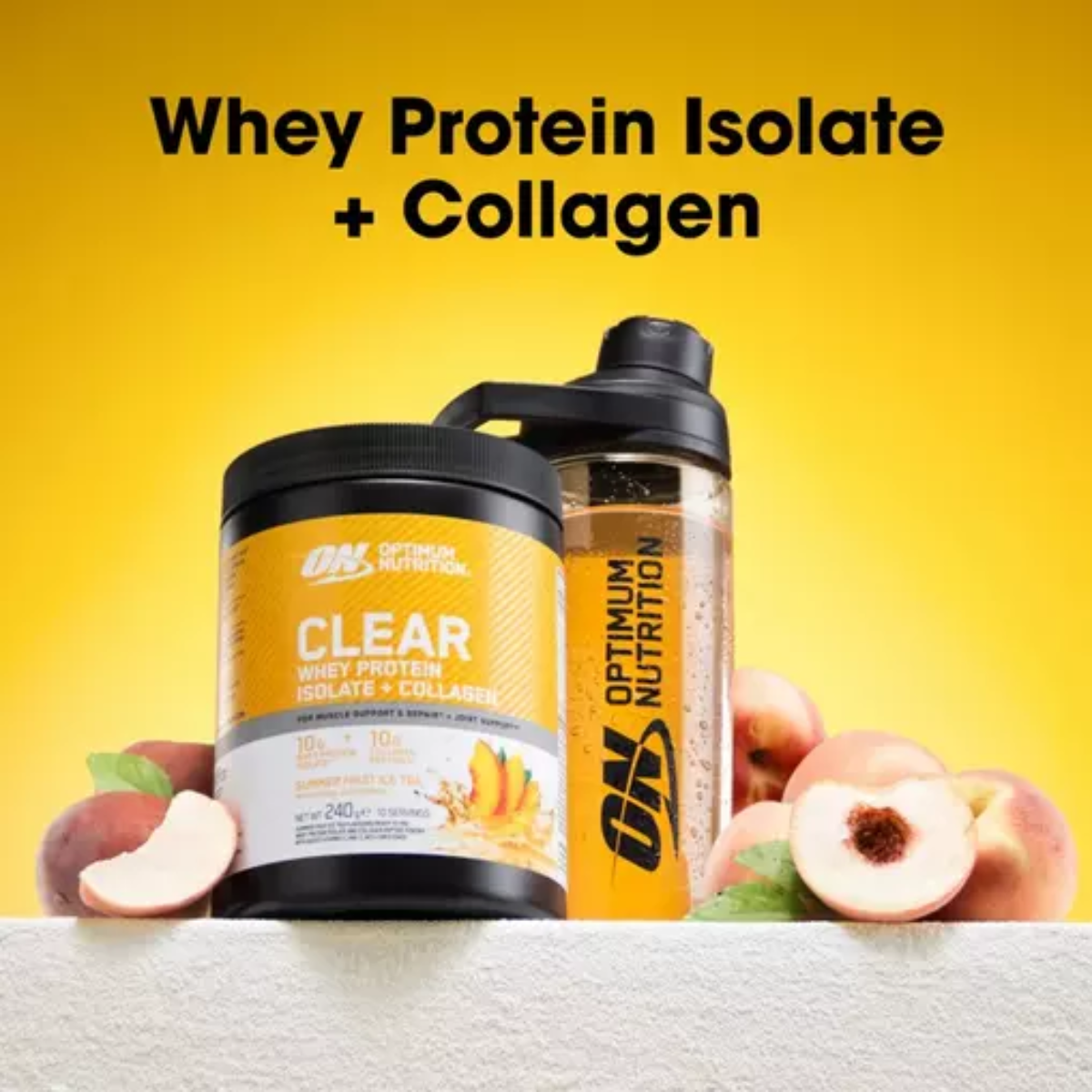 Optimum Nutrition Clear Whey Protein Isolate + Collagen - Muscle Freak
