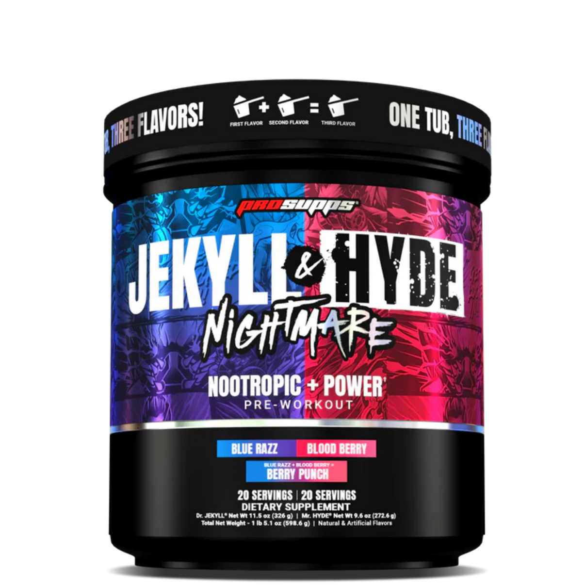 ProSupps JEKYLL & HYDE Nightmare Dual Tub - Muscle Freak