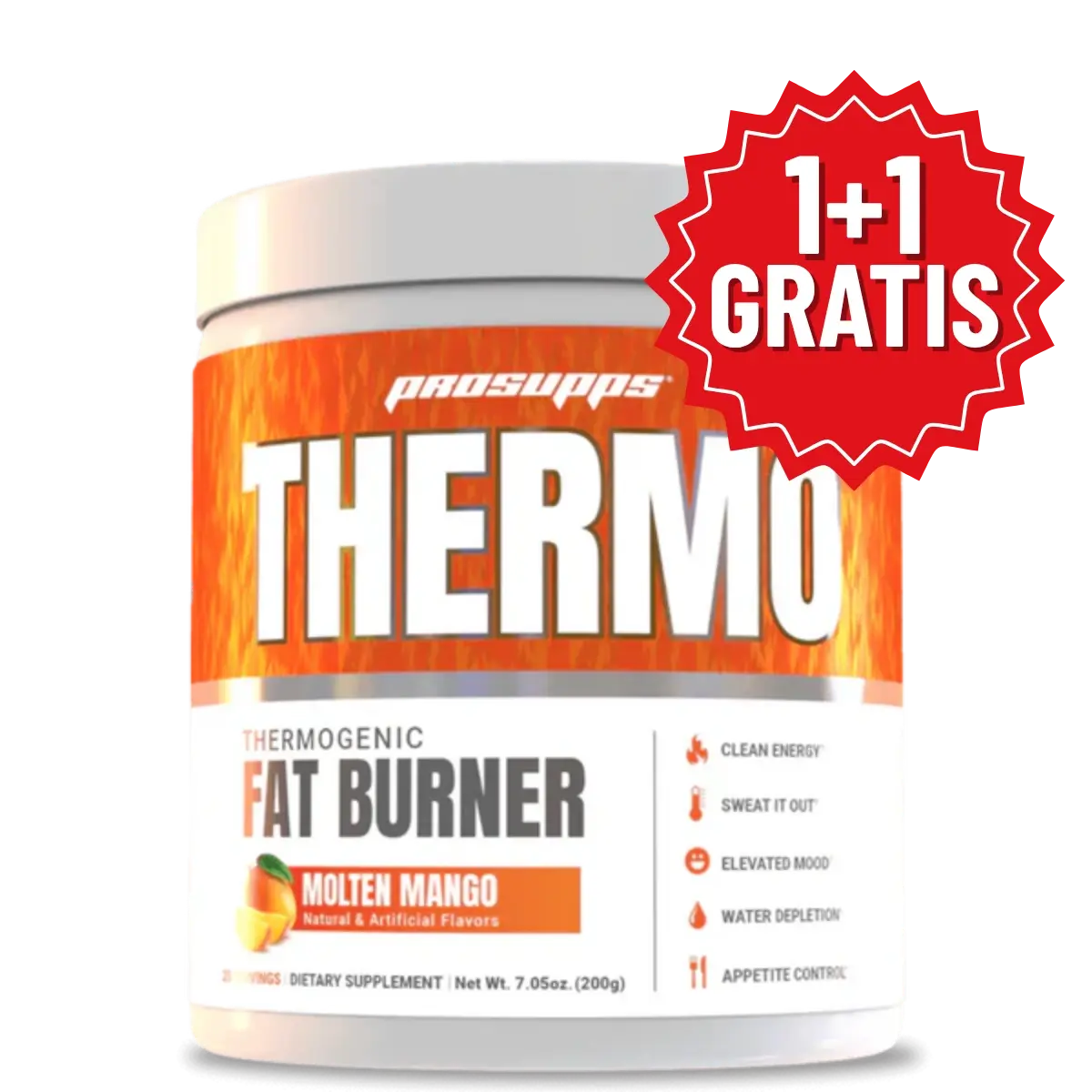 ProSupps Thermo 1+1 GRATIS (EXP: 10/2026) - Muscle Freak